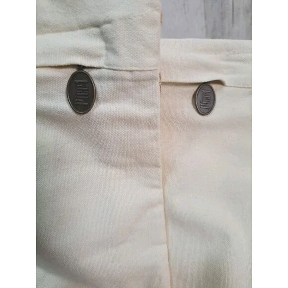 Two Pier 1 Embroidered Floral Throw Accent Pillow Covers Natural Tan Silver 16" - Picture 6 of 10